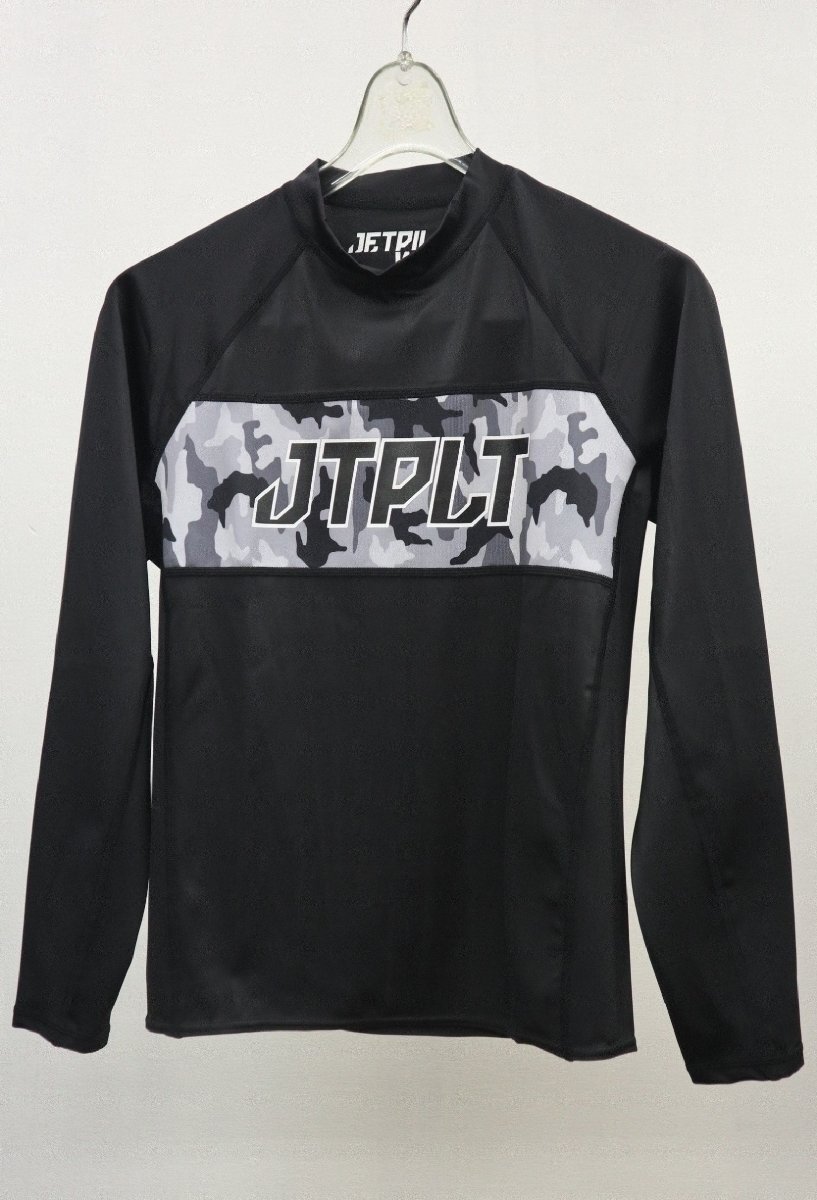 RX L/S ラッシュ サイズ/S ブラック メンズ UVガード セール ジェットパイロット JA21507 22拍卖