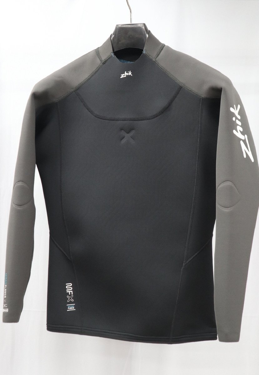 マイクロフリース-X トップス サイズ/L ブラック×グレイメンズ ディンギー セーリング ウェットスーツ ザイク Zhik DTP-0580拍卖