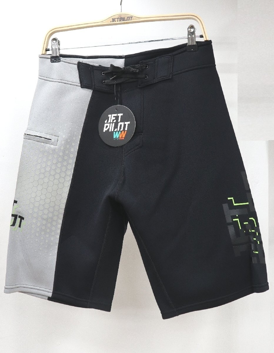 フライトネオ ボードショーツ サイズ/M ブラック×イエロー ジェットパイロット JETPILOT JA22900拍卖