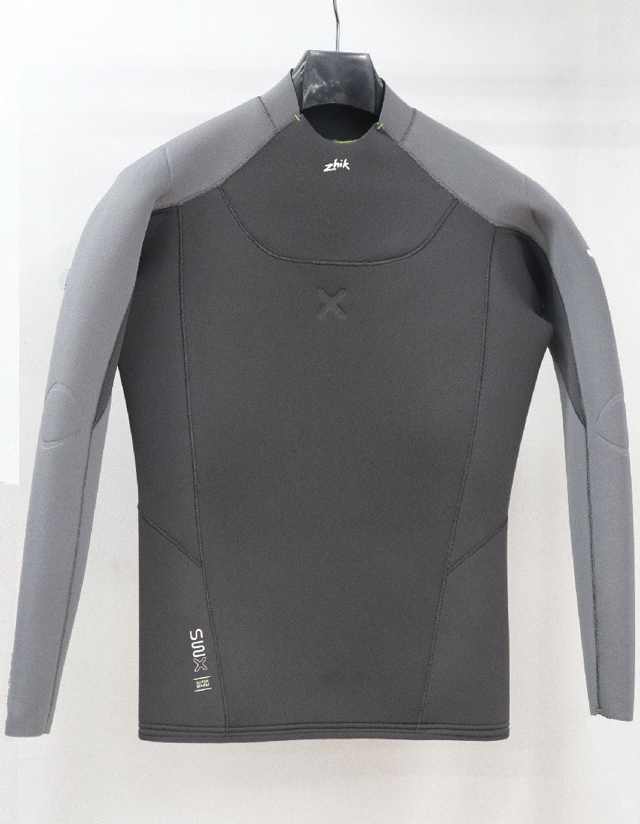 スーパーウォーム-X トップス サイズ/S グレイ メンズ ディンギー/セーリング コールドシーズン ウエットスーツ ザイク Zhik DTP-118拍卖