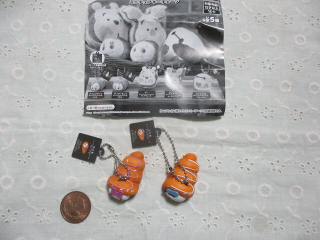 ★ガチャガチャ Nuiパン ぬいパンディズニーキャラクターミニチュアキーチェーン ドナルドダックとデイジーダック 未使用拍卖