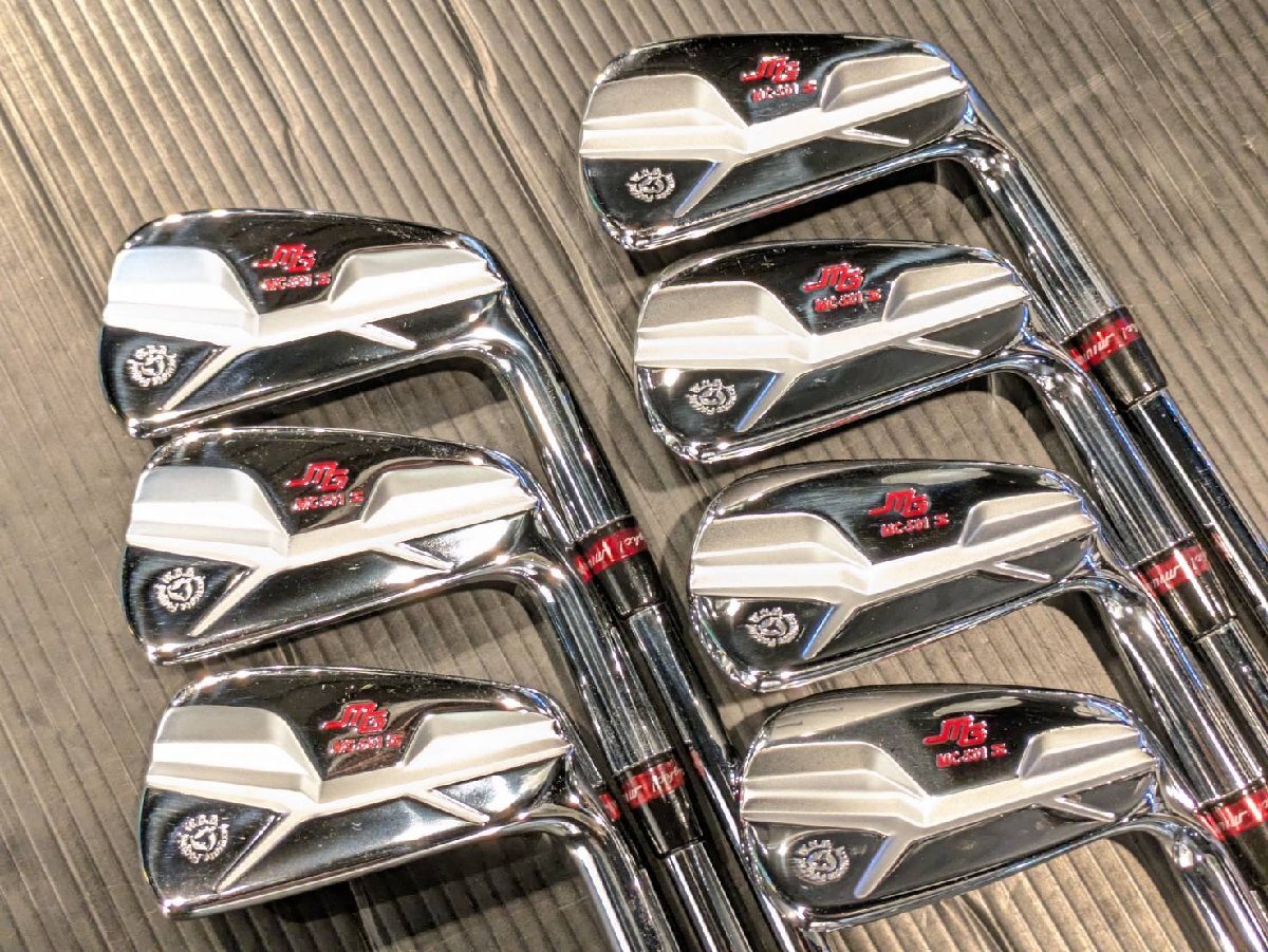 三浦技研 MC-501 TYPE S アイアン #4-Pw 7本セット/NSPRO MODUS3 TOUR125/R ヘッドカバー付属 クラフトマンワールド仕様拍卖
