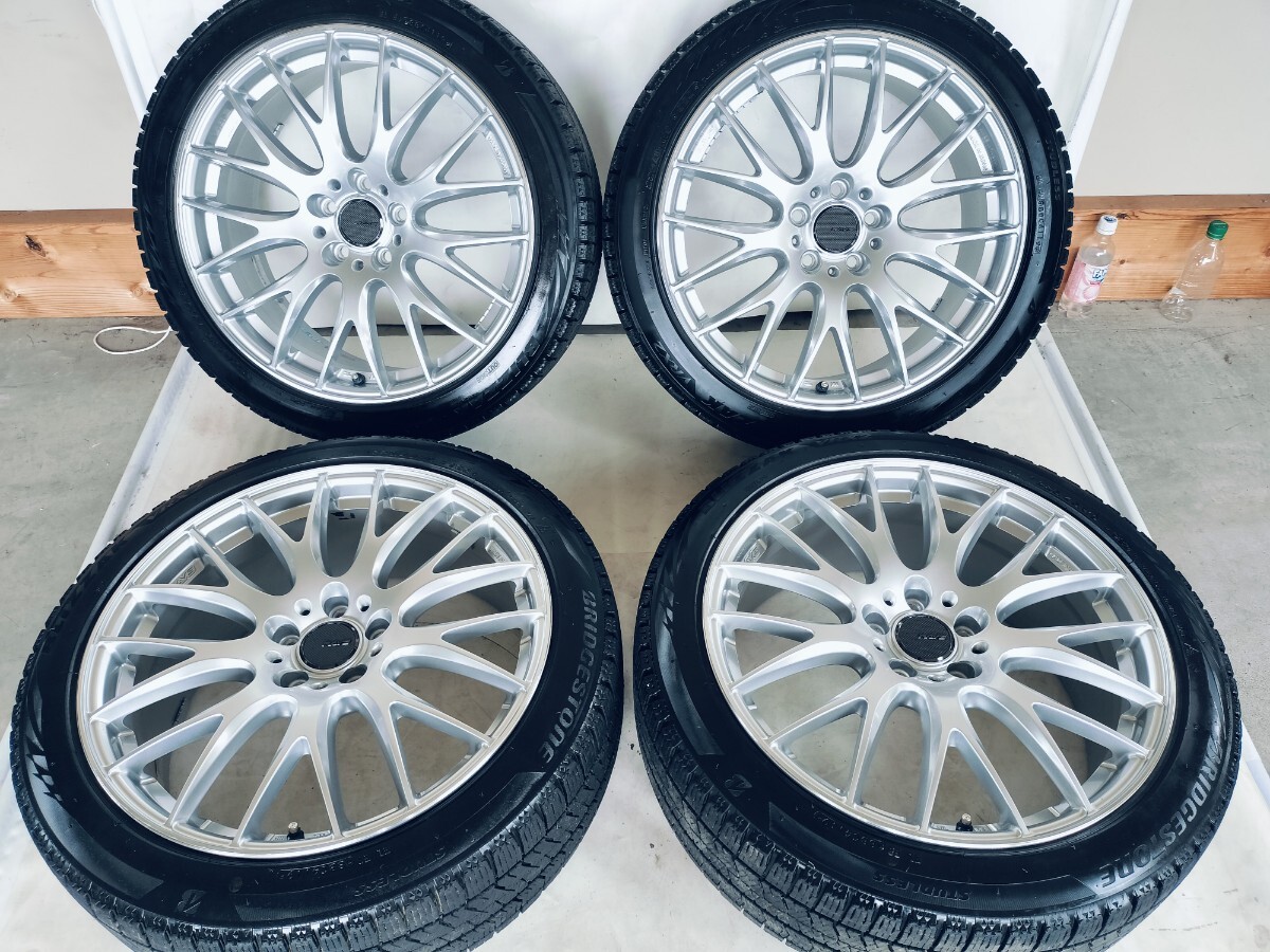 送安美品バリ山VRX2スタッドレス メルセデスベンツRAYS HOMURA 19インチ Vクラス W447 Eクラス W213 Cクラス W206ボルト付PCD112アウディVW拍卖