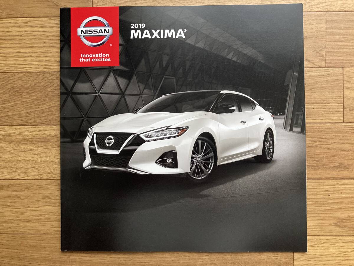 【希少】米国向けカタログ!日産 マキシマ カタログ A36 USA NISSAN MAXIMA 2019年 アメリカ 英語版拍卖