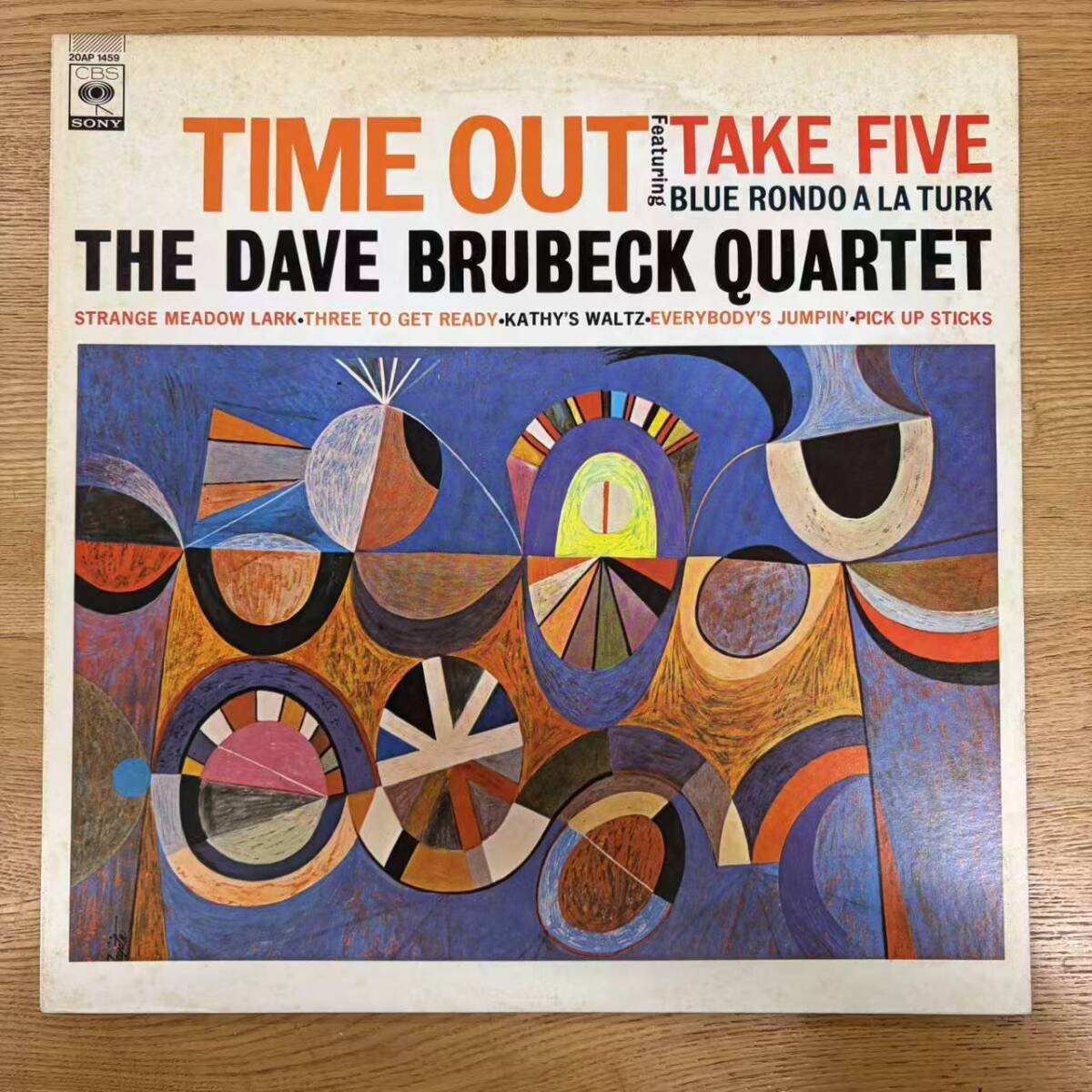 美盤 Jazz LP / ジャズ The Dave Brubeck Quartet(ザ・デイブ・ブルーベック・クヮルテット) - Time Out / 20AP 1459 NB1110-25拍卖