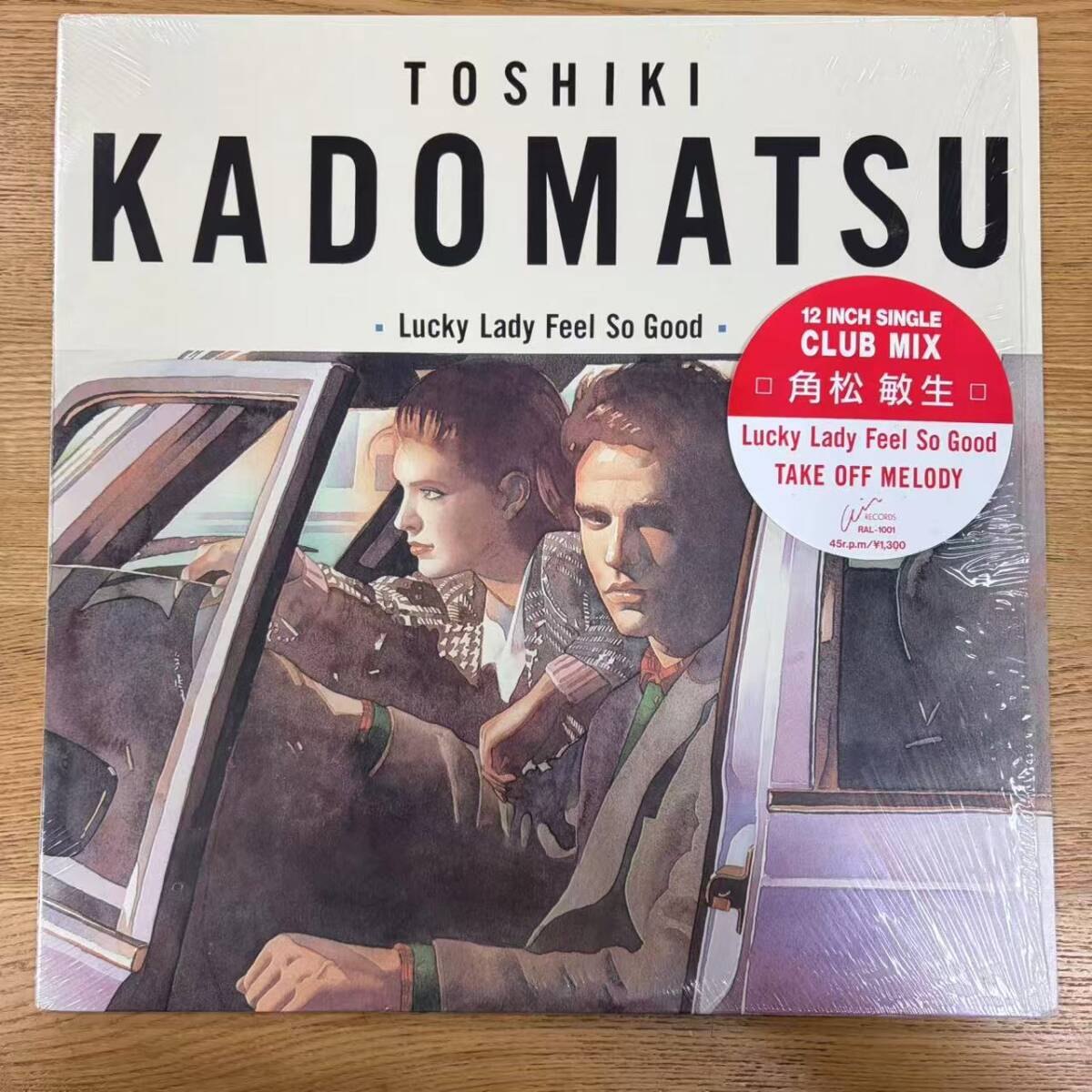 美盤 Pop LP / 角松敏生 Toshiki Kadomatsu - Lucky Lady Feel So Good / Air Records - RAL-1001 NB1113-04拍卖