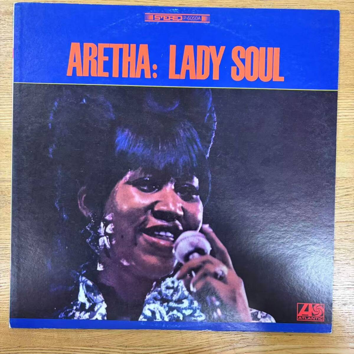 美盤 Aretha Franklin「Lady Soul」LP(12インチ)/Atlantic(P-6050A)/ファンクソウル NB1124-15拍卖