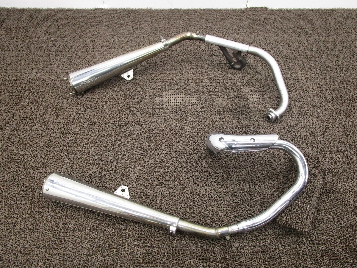 SRV250S 社外 スーパートラップ マフラー サイレンサー ■A7953!4DN カスタム素材に ヤマハ 【 4DN 】 キャブ車拍卖