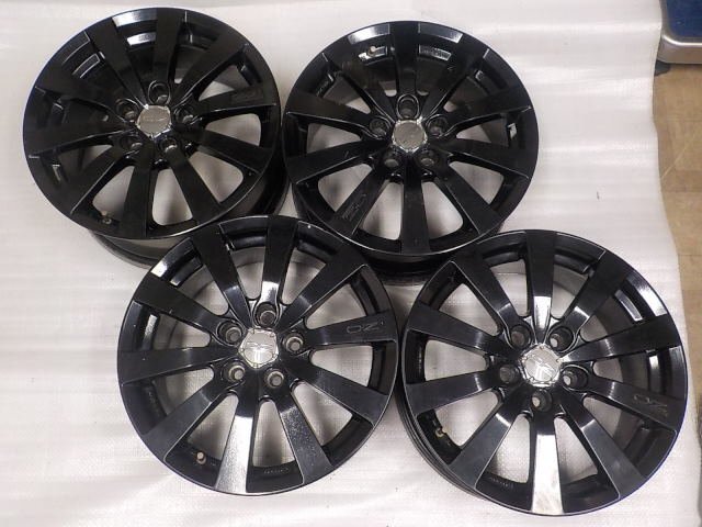 【 OZ RACING 】 ミケランジェロ 17インチ アルミホイール 4本 5H PCD114.3 7.5J +48 JWL拍卖