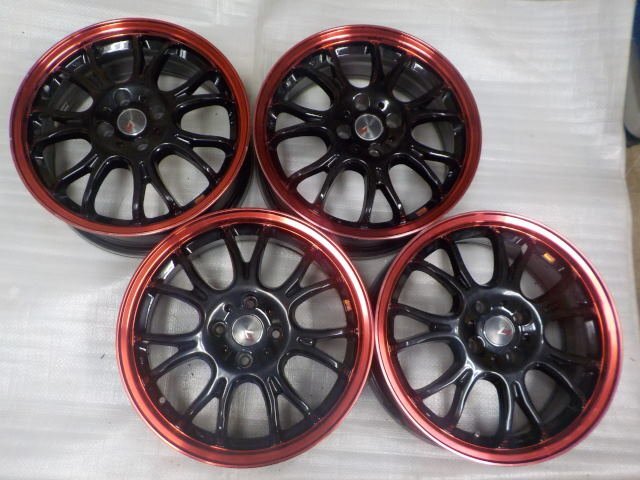 【 LEHRMEISTER レアマイスター 】 ヴァッサーノ 16インチ アルミホイール 4本 4H PCD100 6.5J +50 JWL拍卖