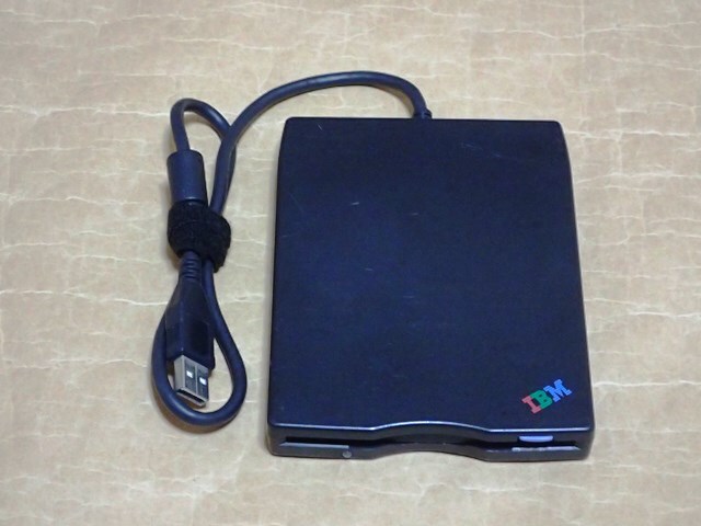 〈 3.5インチ FDD USB接続 IBM 27L4076 05K9283 〉拍卖
