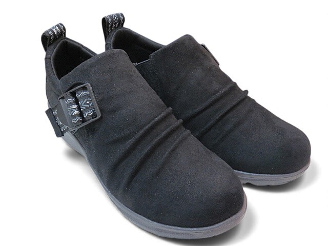 ★未使用/展示品/処分!★② texcy テクシー やわらかクッション 3E BK 22,5cm拍卖