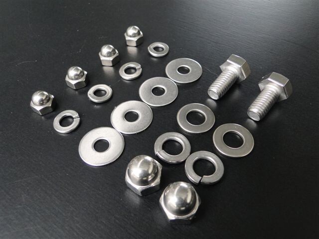 1355■CB400F メーターカバー下側取付用ステンレスボルト&ナット(16点) ヨンフォア拍卖