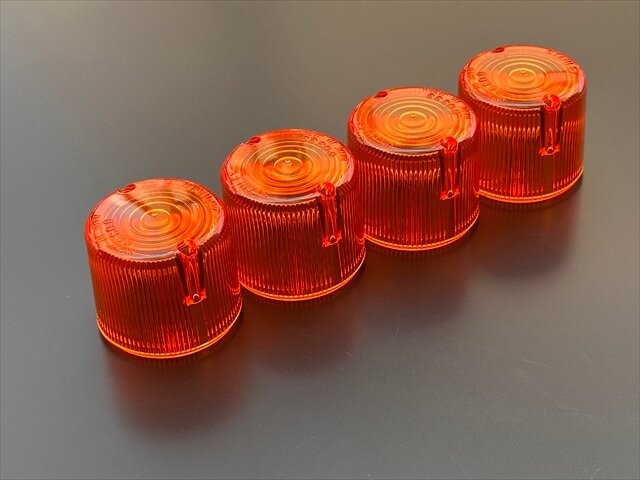 0339■CGC300型用スタンレー製オレンジウインカーレンズ(4個セット) CB400F 純正拍卖