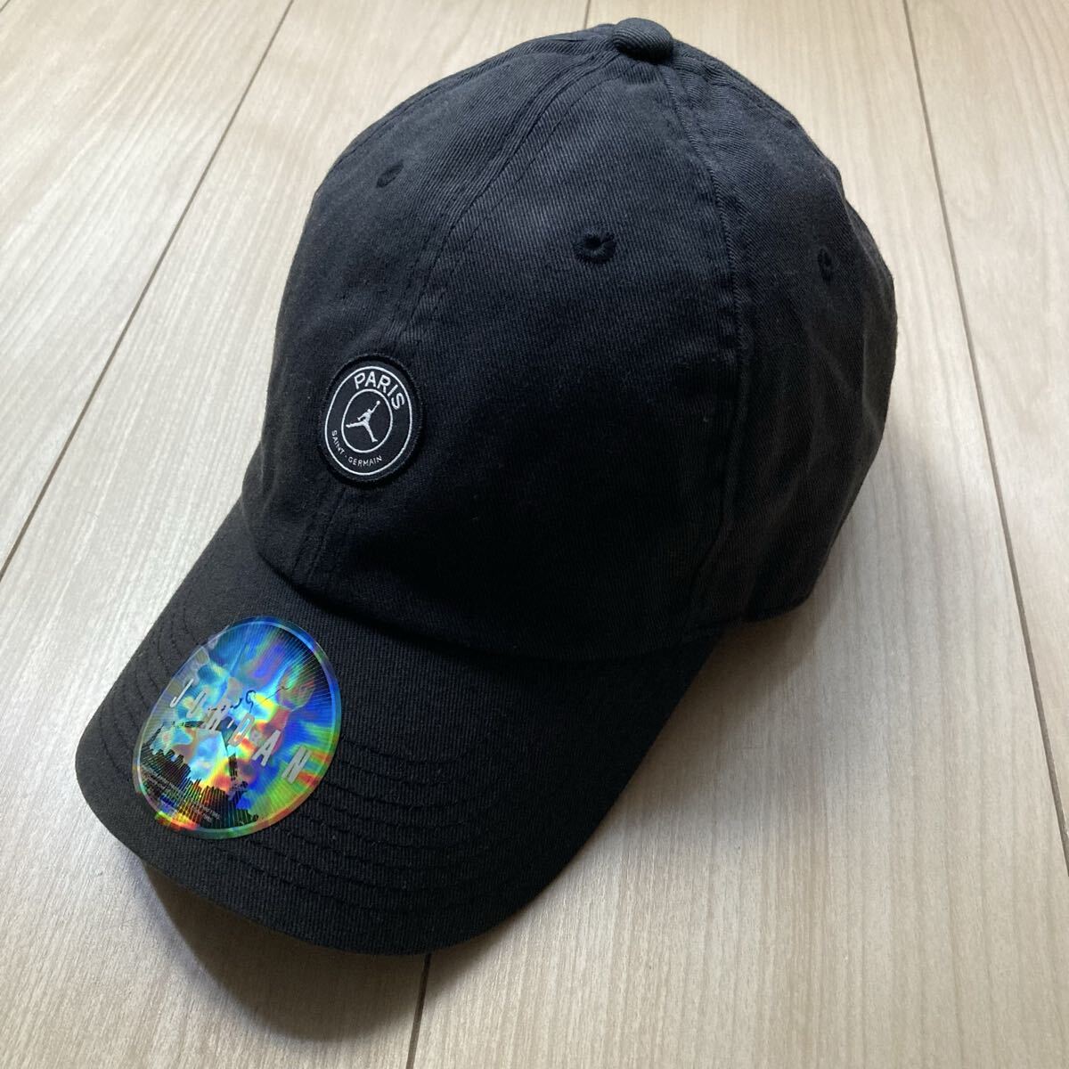 NIKE JORDAN X PSG LOGO CAP BLACK ナイキ ジョーダン パリサンジェルマン ロゴキャップ ブラック拍卖