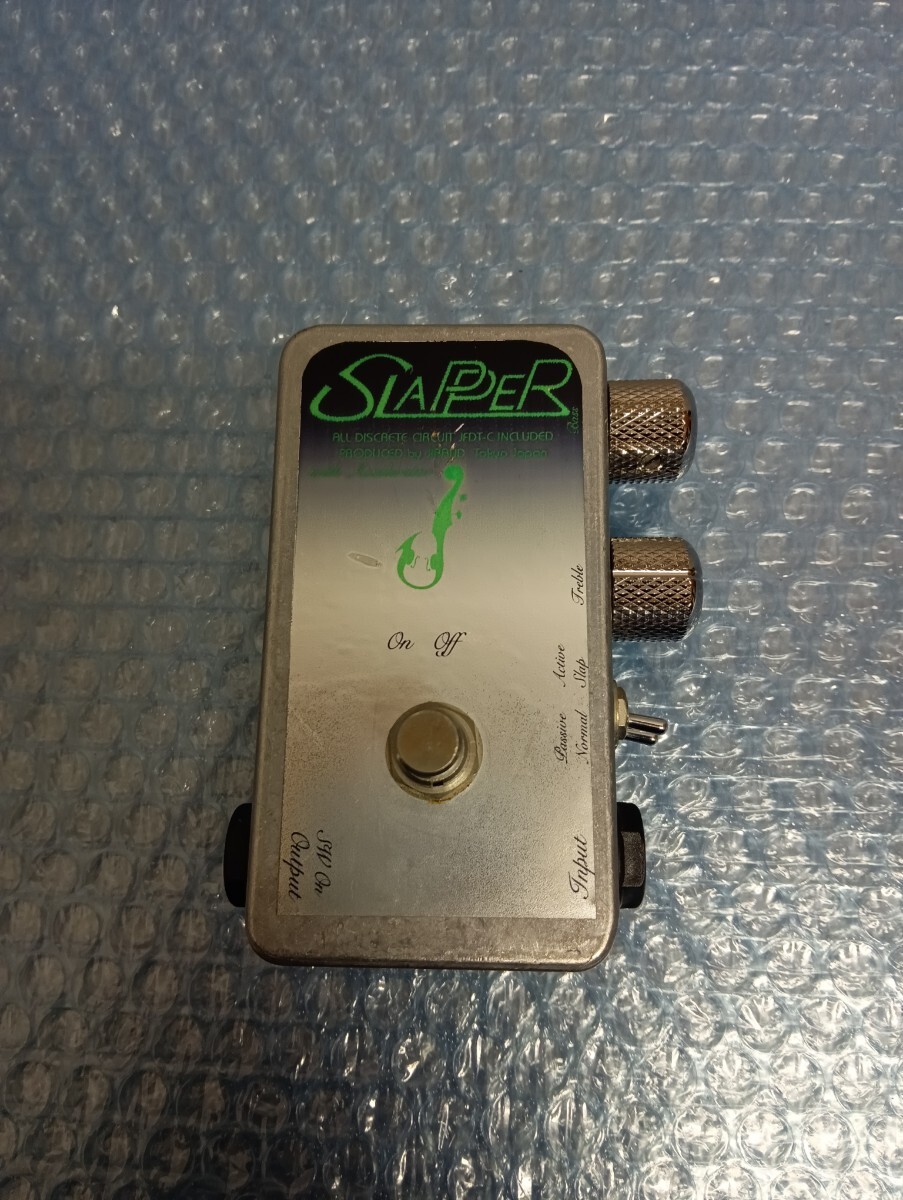 必見!! 希少 Jiraud ジラウド ベース用 エフェクター SLAPPER スラッパー II 2 SP2 プリアンプ? 楽器 器材 ジャンク拍卖