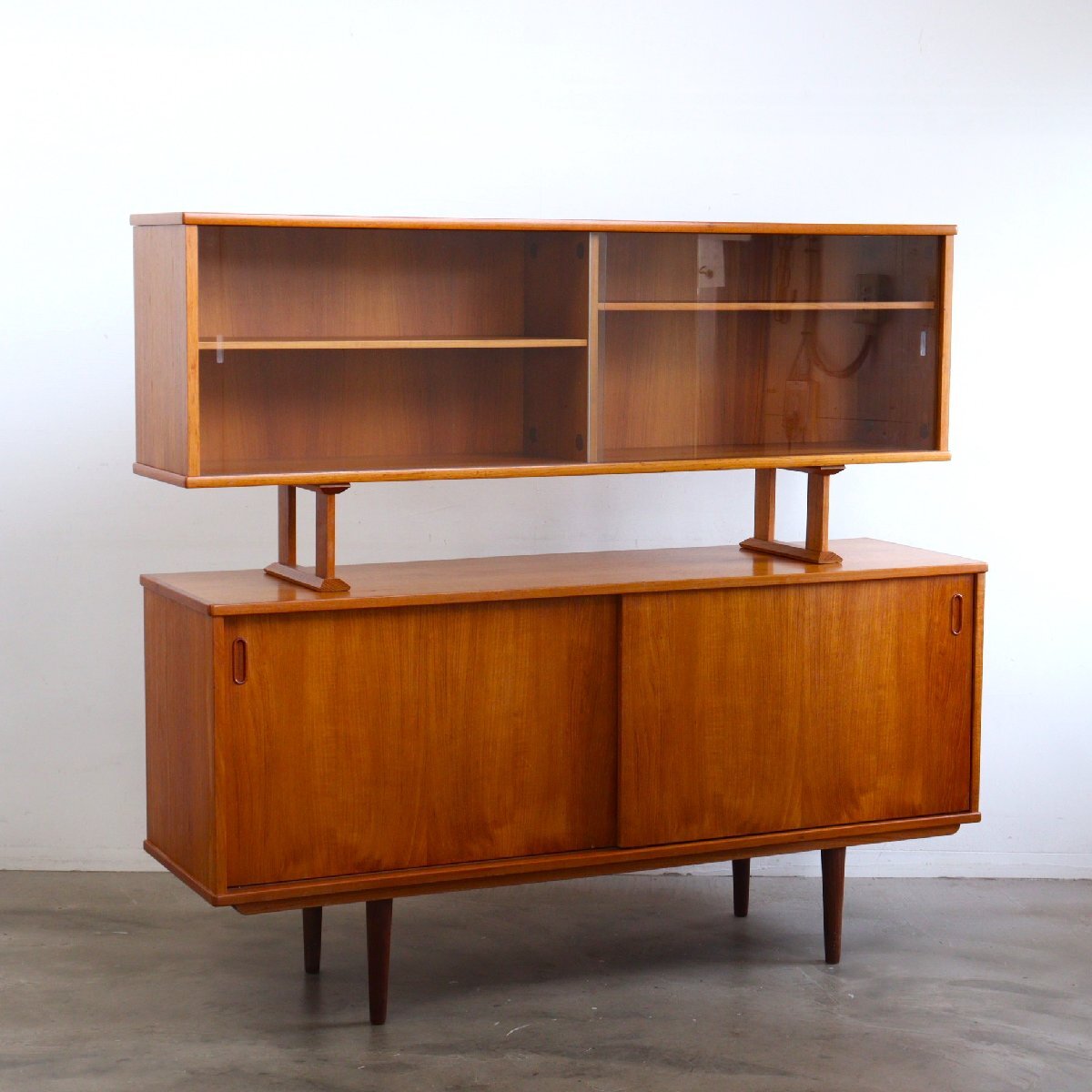 60s Dyrlund デンマーク製 ミッドセンチュリー サイドボード/アンティーク チェスト 家具 キャビネット ヴィンテージ#510-500-210-433拍卖