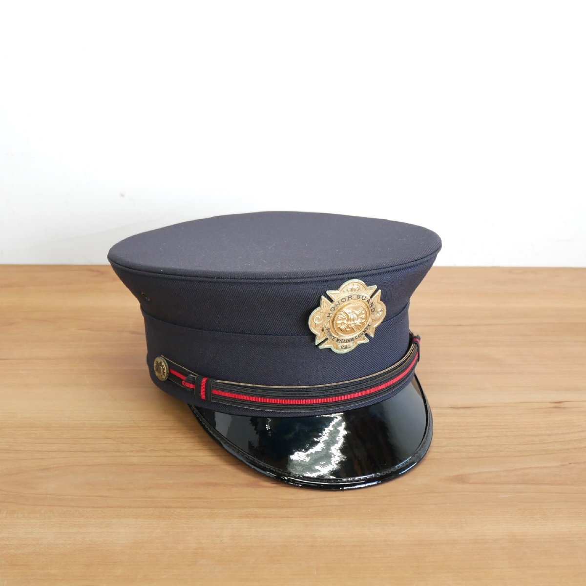 HONOR GUARD オナーガード ヴィンテージ 帽子 / アメリカ バージニア州 軍葬の際に賓客あるいは棺に付添う兵 ケース付き #610-35-343-473拍卖