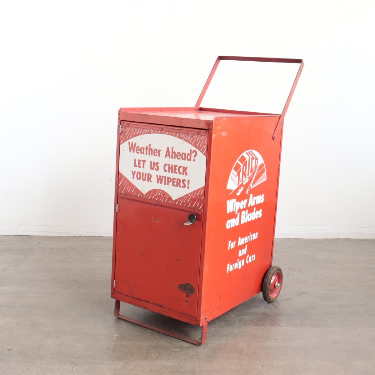 #4592 アメリカ ヴィンテージ 50s 60s【TRICO】キャビネット ワイパー ガレージ インダストリアル 店舗什器 モーター系拍卖