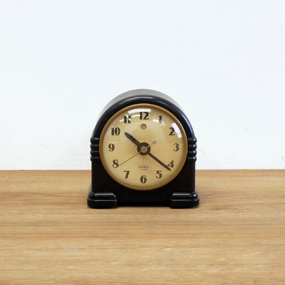 40s Telechron ヴィンテージ 置時計 / アメリカ ウォーレン テレクロン社製 アラーム 目覚まし時計 アンティーク ウォッチ #610-13-226-458拍卖