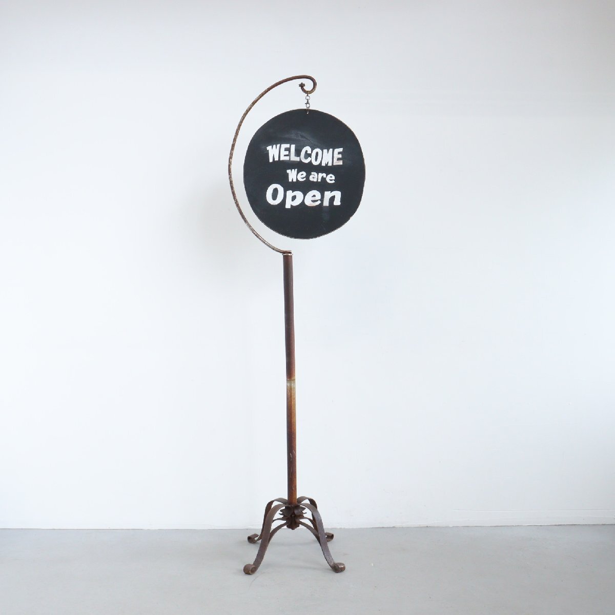 ヴィンテージ OPEN スタンディングサイン /看板 サイン 入口 オープン アメリカ 店舗 屋外 ディスプレイ インテリア#705-40-039-67拍卖