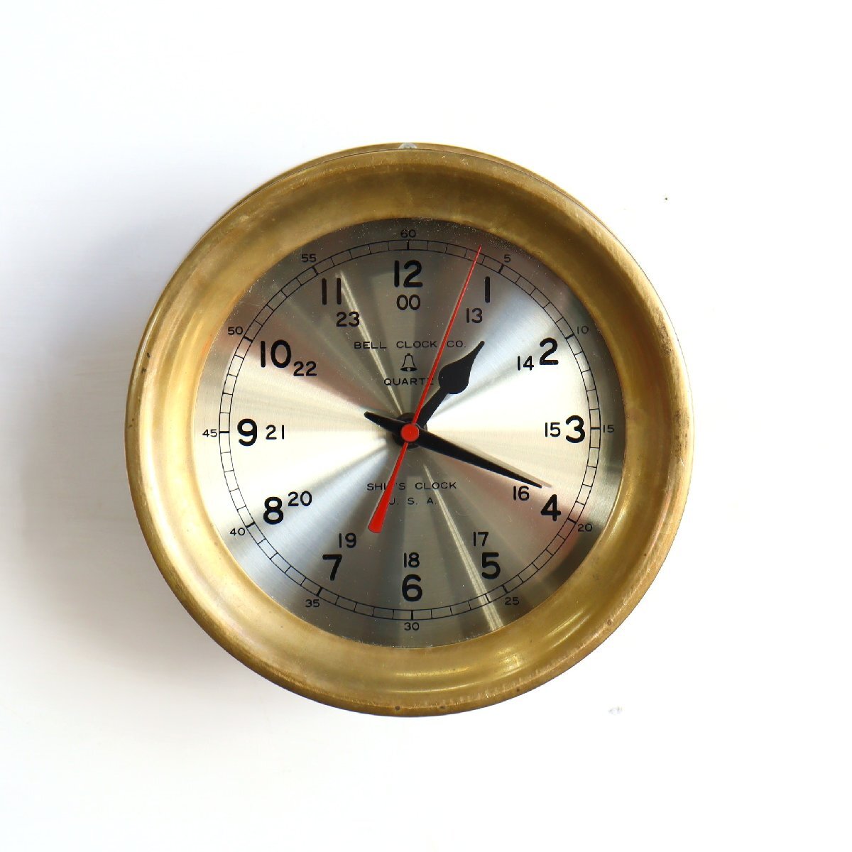 ヴィンテージ BALL CLOCK CO デッキクロック /“船舶時計 アメリカ 時計 USA クロック アンティーク ディスプレイ#610-30-178-524拍卖