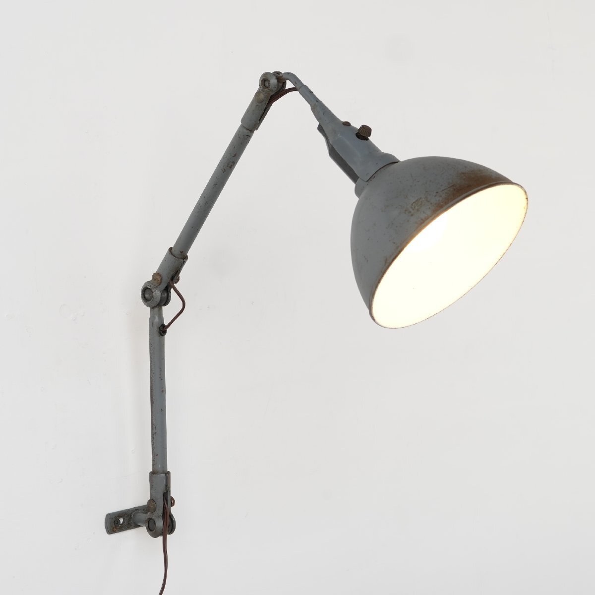 ヴィンテージ ウォールランプ/インダストリアル ライト 角度調節 照明 作業用 インテリア#610-50-304-773拍卖
