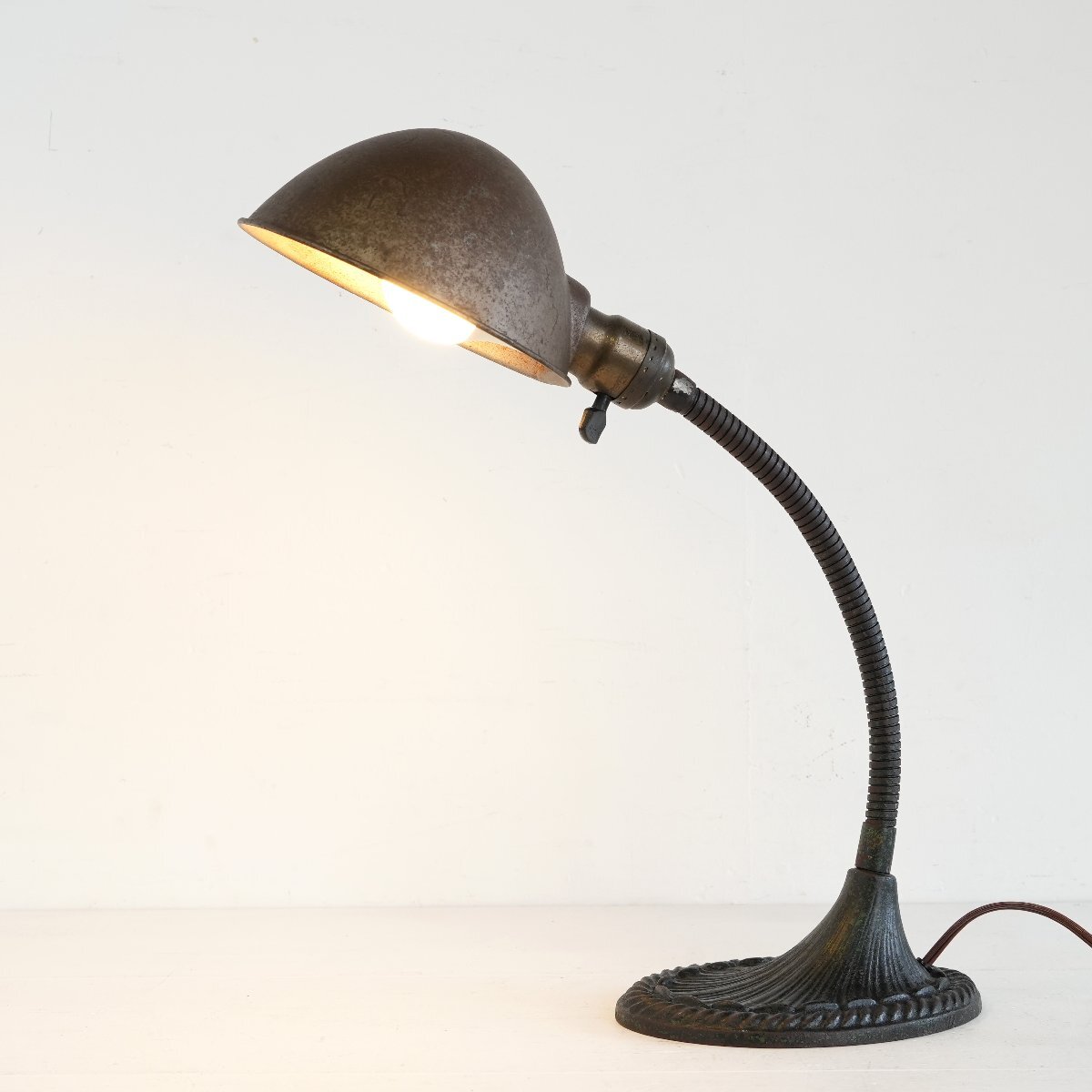 EAGLE ヴィンテージ グースネック デスクランプ /アンティーク 照明 アメリカ インダストリアル USA ライト ディスプレイ#702-30-19-776拍卖