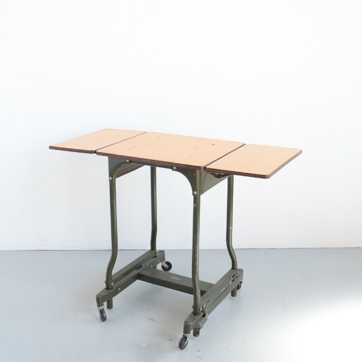 Maso steel社製 ヴィンテージ タイプライターデスク / アメリカ バタフライテーブル 店舗什器 インダストリアル 机 デスク #502-103-293拍卖
