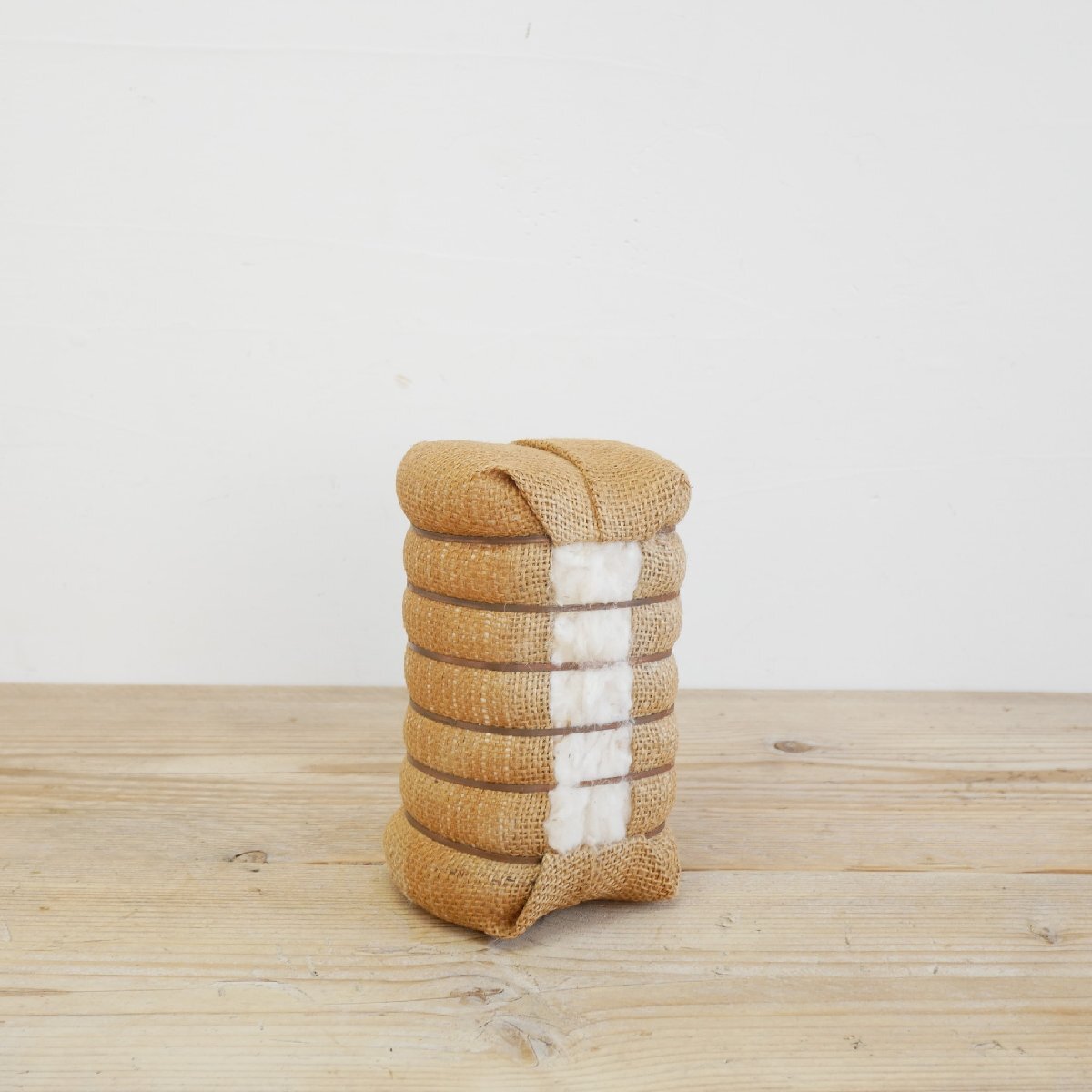 U.S.ヴィンテージ ミニチュア コットンべール / Cotton Bale アメリカ ミシシッピ 綿俵 綿花 ディスプレイ小物 #506-039-980拍卖