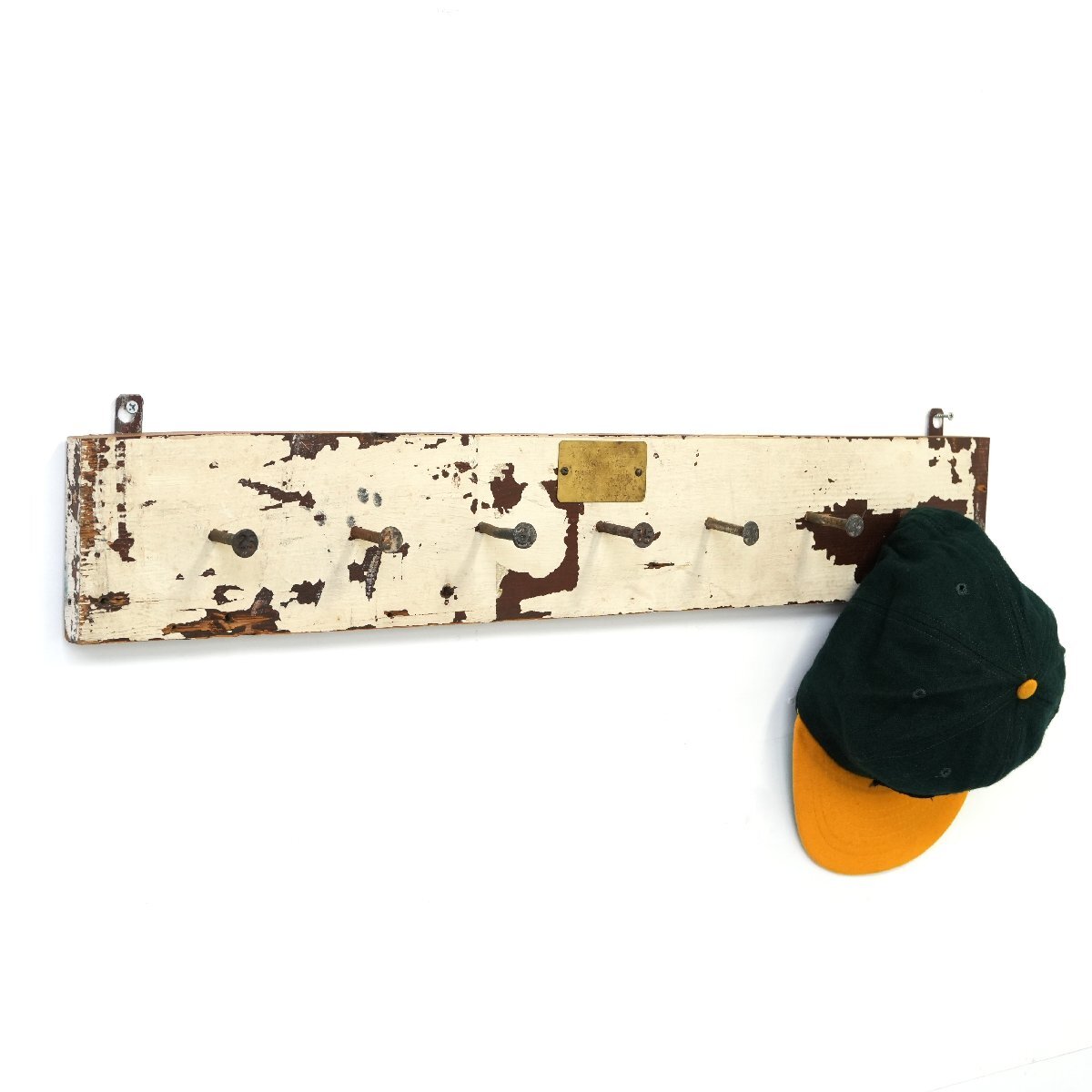 Uplander Motor Hotel 7連 ウォールフック / アメリカ モーテル アンティーク 壁掛けラック ハンガー カフェ 店舗什器 #705-30-038-826拍卖