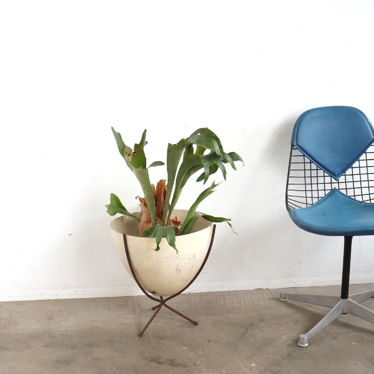 50s 60s ミッドセンチュリー KIMBALL バレットプランター / アメリカ ヴィンテージ FRP BULLET PLANTER アトミック #602-200-251-234拍卖