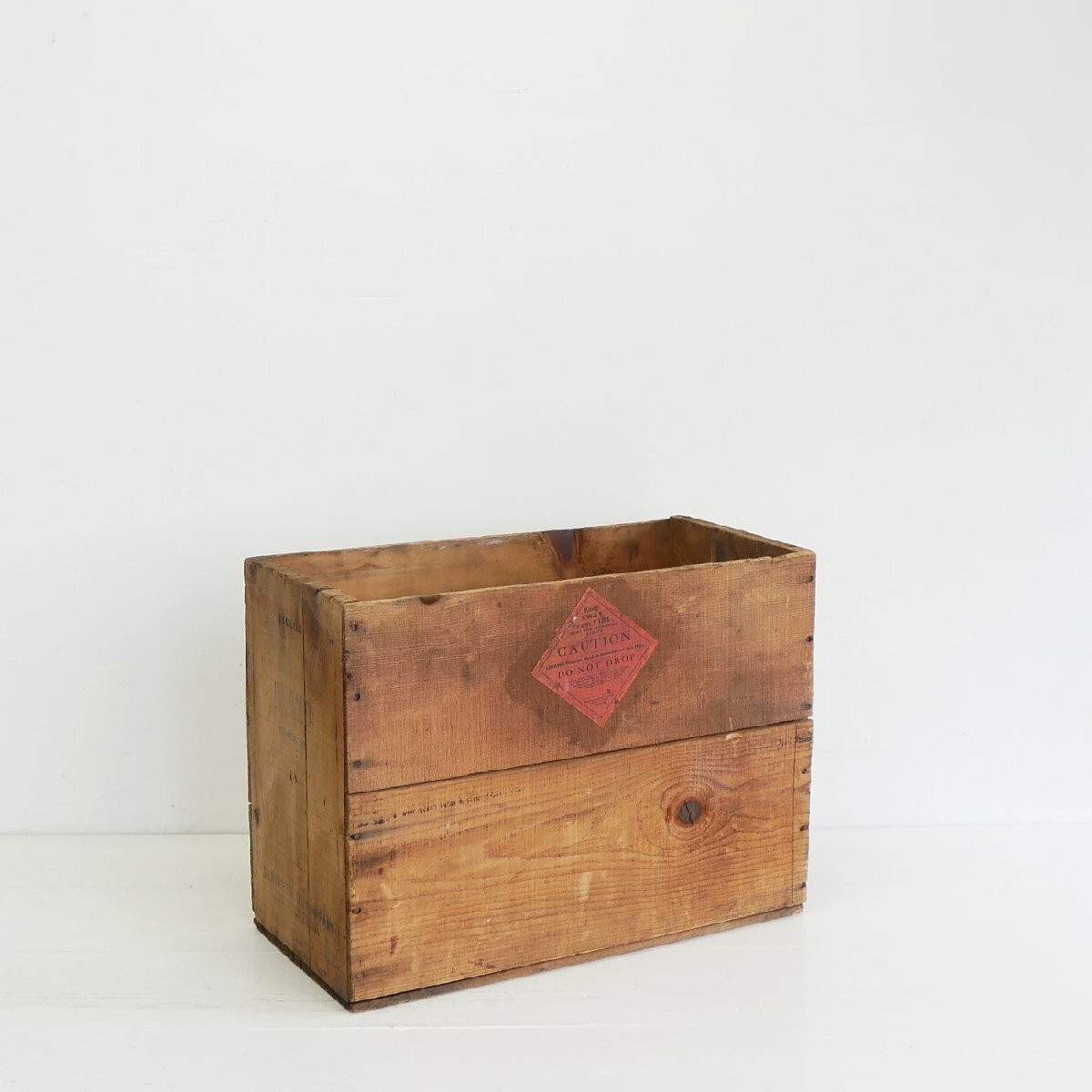 STANDARD OIL COMPANY ヴィンテージ 木箱 / アメリカ スタンダード オイル カンパニー ウッドボックス 運搬箱 店舗什器 #606-20-038-570拍卖