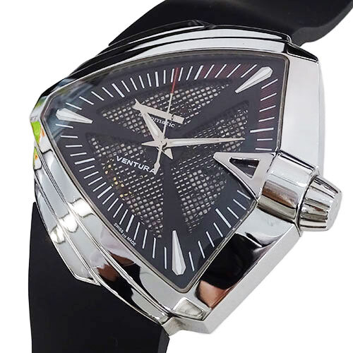 1円〜 ハミルトン HAMILTON ベンチュラXXL L H246551 時計 メンズ ブランド 自動巻き AT ステンレス SS ラバー 裏スケ (v0092103900)拍卖