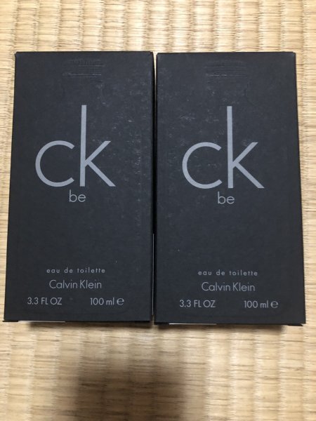 ★ 新品 ★ カルバンクライン CK-be 100ml ×2本セット ★送料0!★外フィルムなし拍卖