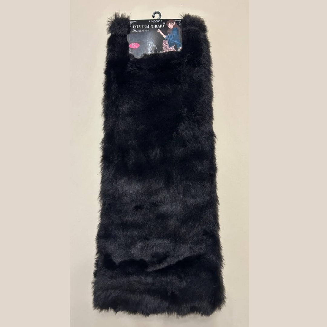 ★フェイクファー ブーツカバー 45cm拍卖