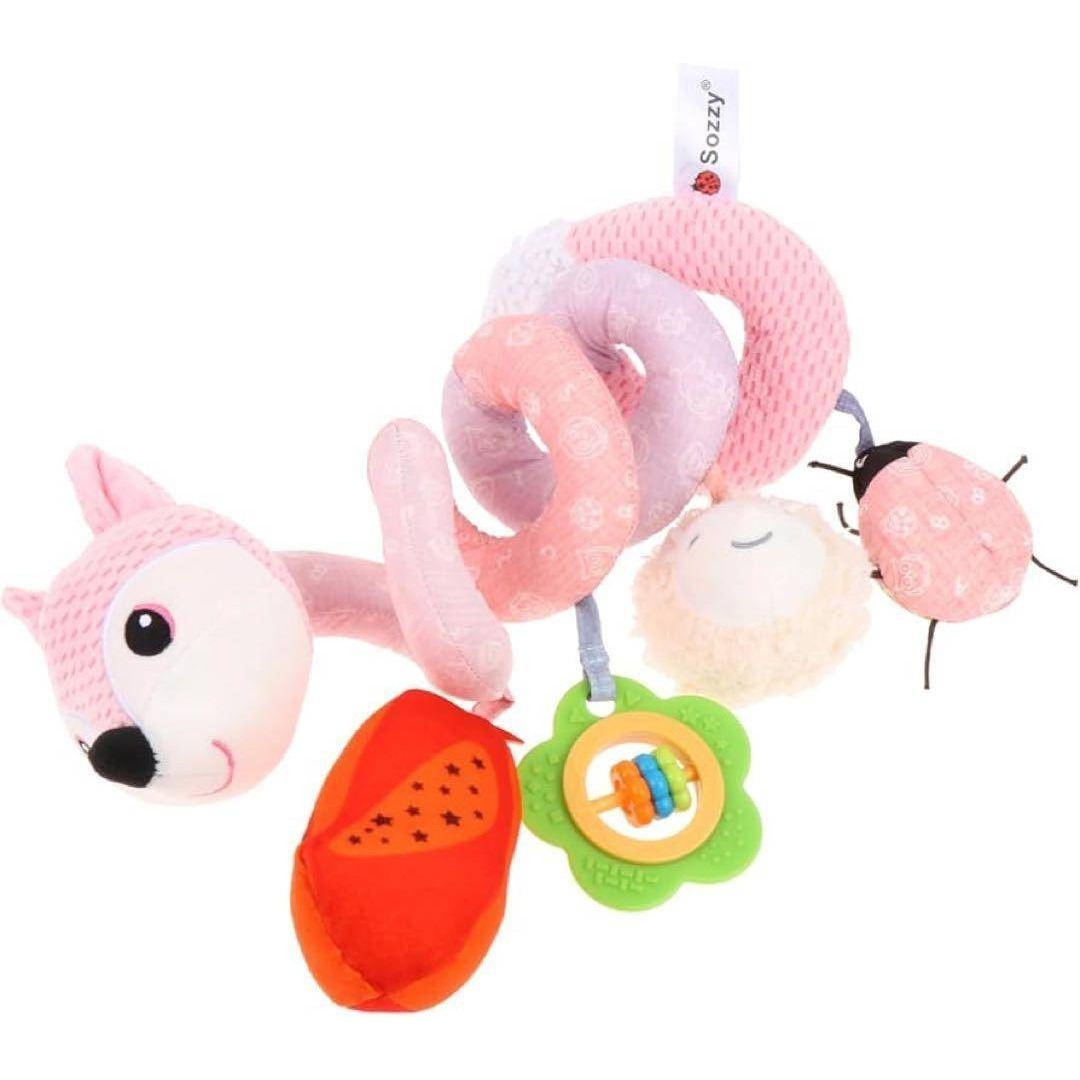 ★ベビーカートイ スパイラルおもちゃ 赤ちゃん 新生児 キツネ クリスマスプレゼント拍卖