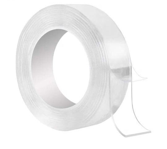 ▲両面テープ 超強力 魔法のテープ 新しい多機能両面粘着ナノテープ 滑り止め 防水 地震防止 多用途 (90cm*3cm*2mm)拍卖