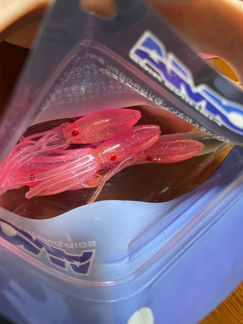 ★★NOMA イカワーム ピンク 5個入り 約6cm ピンクフレーク コレクション拍卖