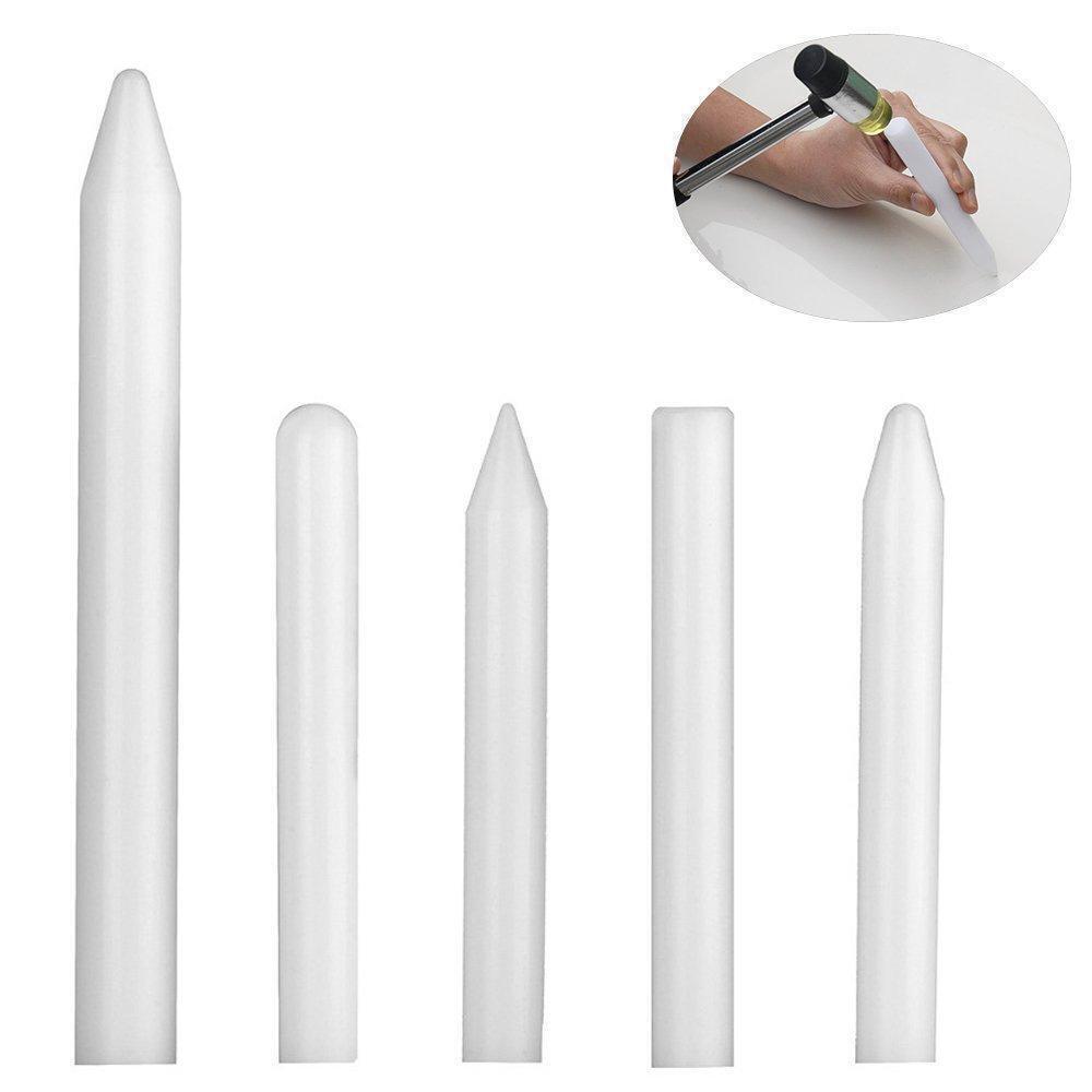 タップダウン ノックダウン デントリペア 工具 凹み 凸 叩く 平らになり 修復ツール ペン型 5本入れ カー用品 ホワイト拍卖