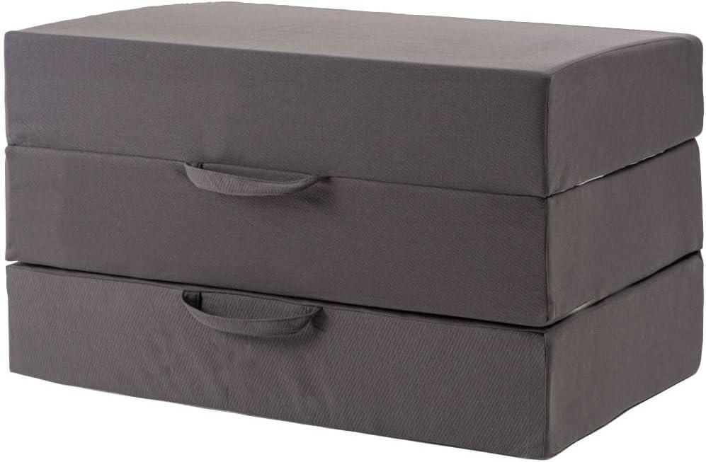 高反発三つ折りシングルマットレス20cm 洗えるカバー付き拍卖