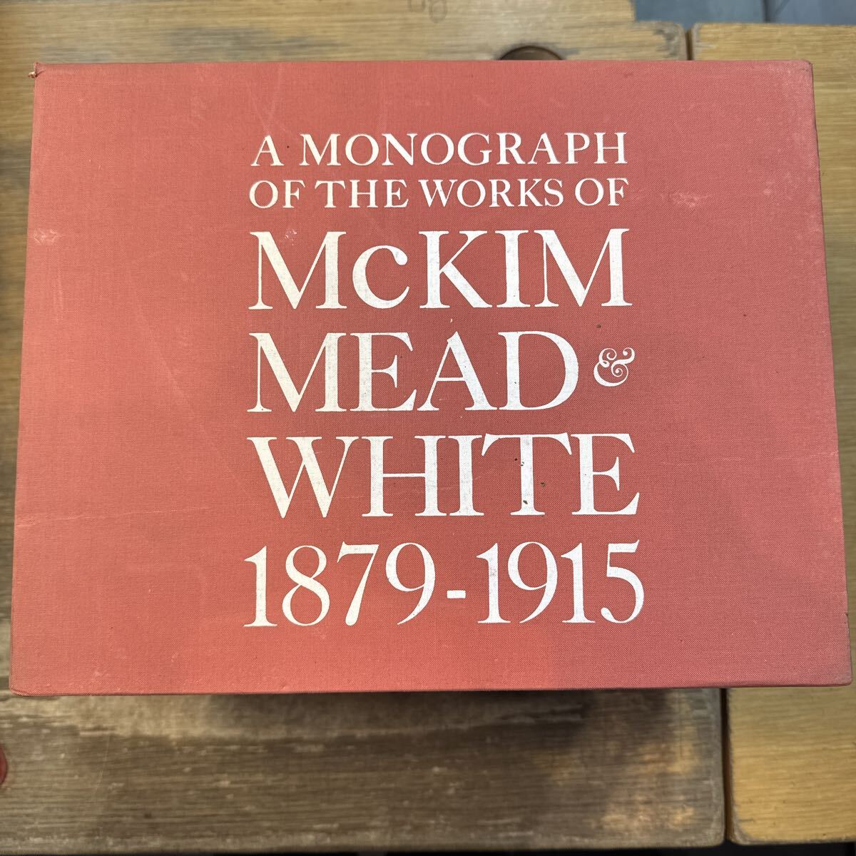 a1107-1.日本書 A monograph of the works of mckin mead & white1879-1915 1〜8冊 まとめ 建築 architecture 設計 プレート拍卖