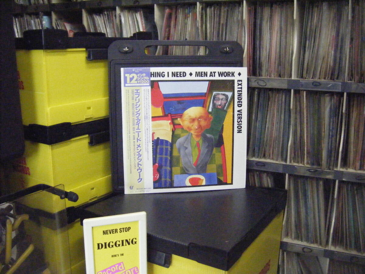 W-219 MEN AT WORK / EVERYTHING I NEED (帯付) 12inch拍卖