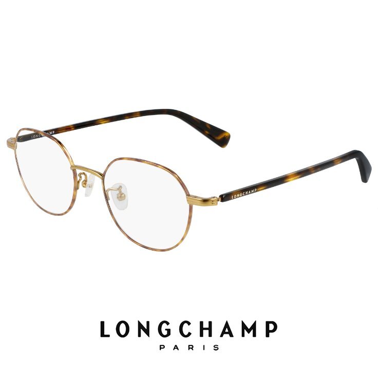 新品 ロンシャン レディース メガネ lo2502j 213 longchamp 眼鏡 ジャパンフィット 多角形 クラシック レトロ チタン コンビネーション拍卖