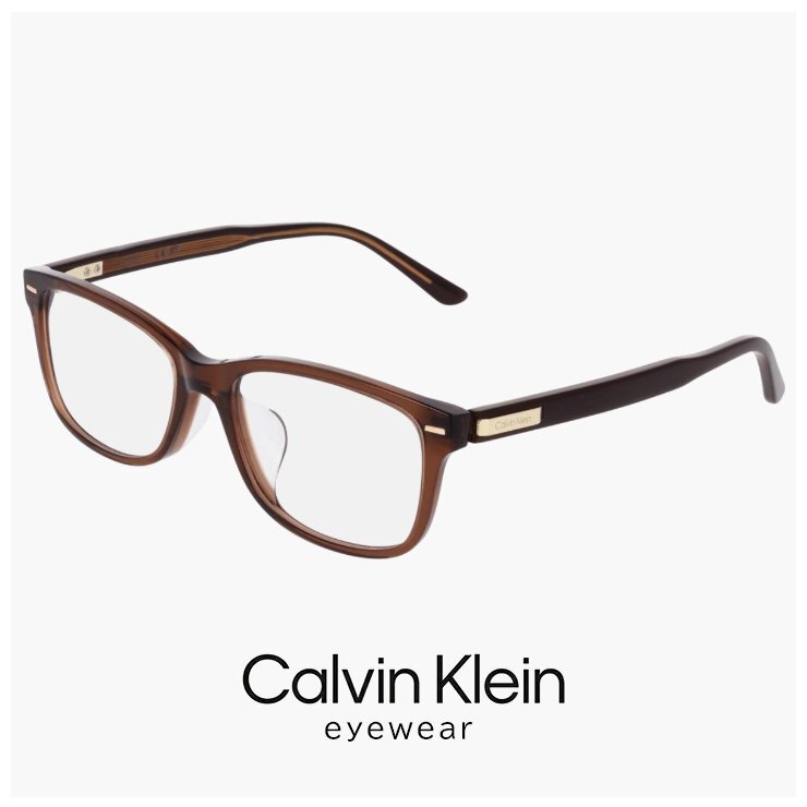 新品 メンズ カルバンクライン メガネ ck25526lb-200 calvin klein 眼鏡 CK25526LB スクエア 型 めがね トランスペアレントブラウン拍卖