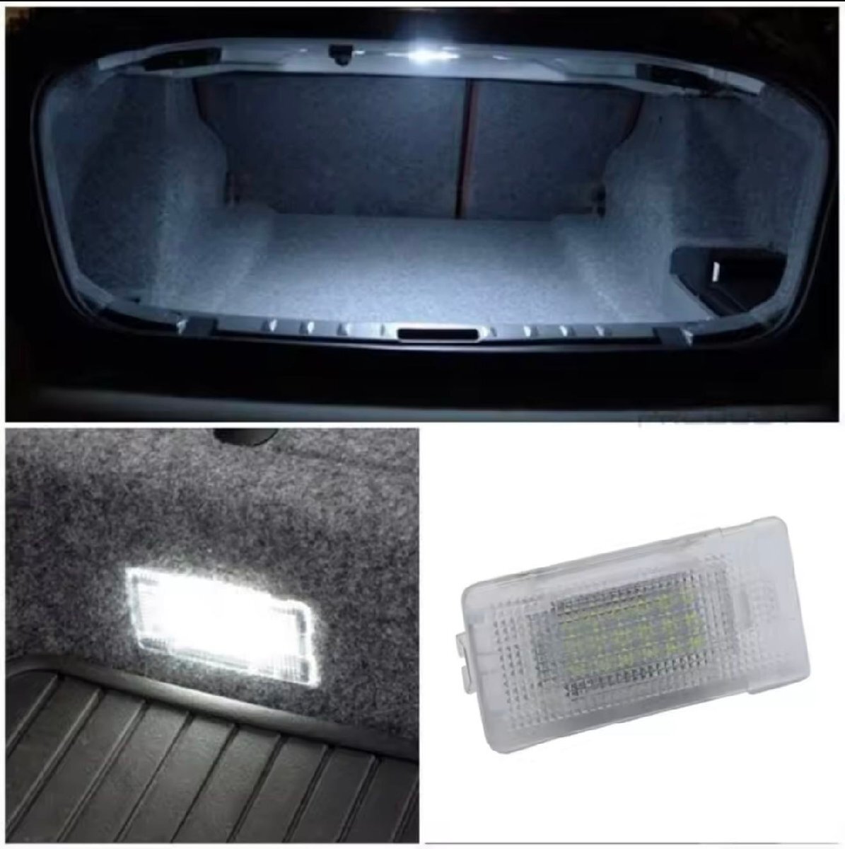 激白光 ! 交換式 ! LED ラゲッジランプ ルームランプ BMW F10 523i 523d 528i 535i 550i M5 アクティブハイブリッド5 Mスポーツ 5シリーズ拍卖