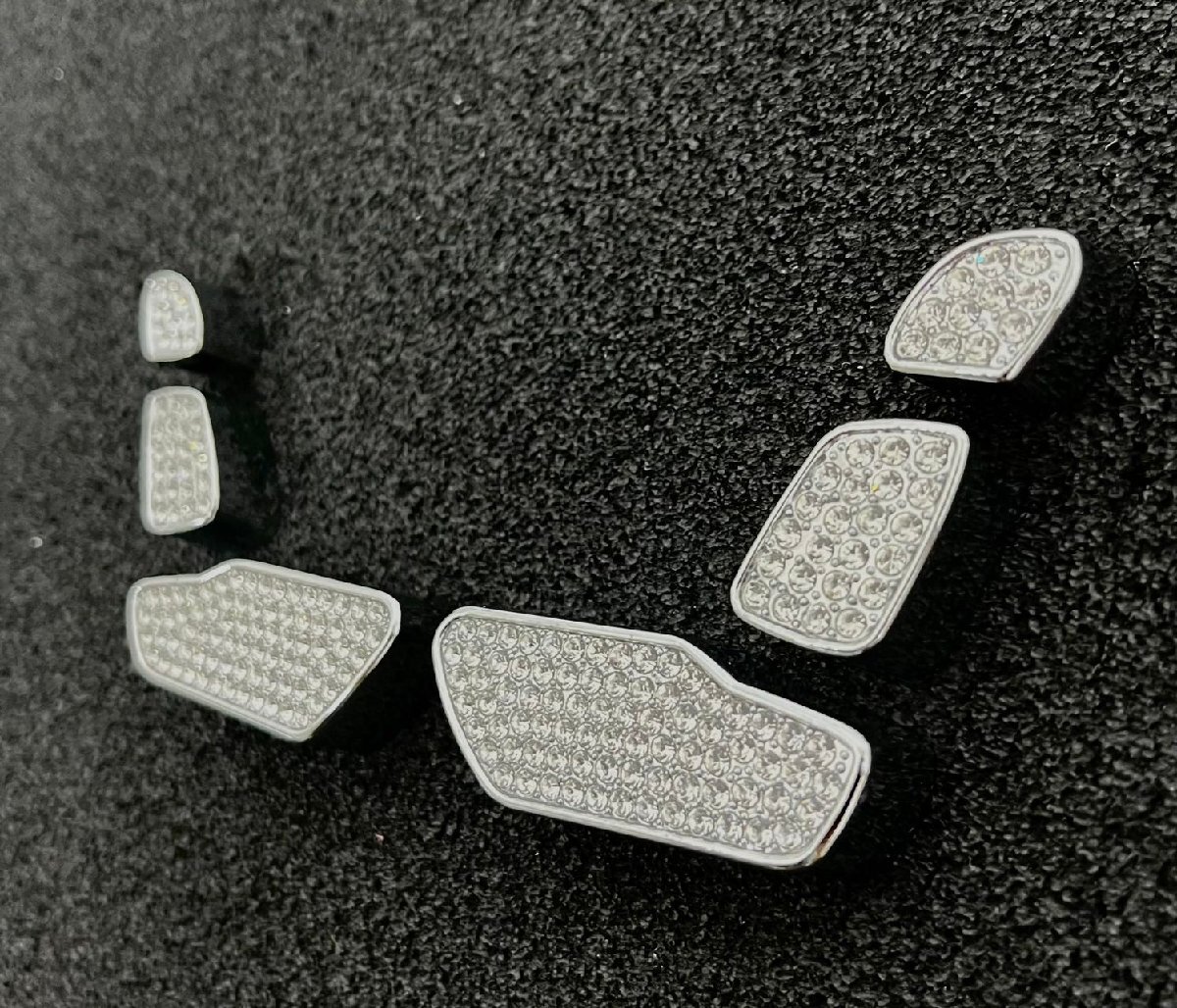 ラグジュアリー♪ ベンツ スワロフスキー シートスライダー カバー W218 C218 CLS220 CLS220d CLS350 CLS400 CLS550 CLS63 CLSクラス拍卖