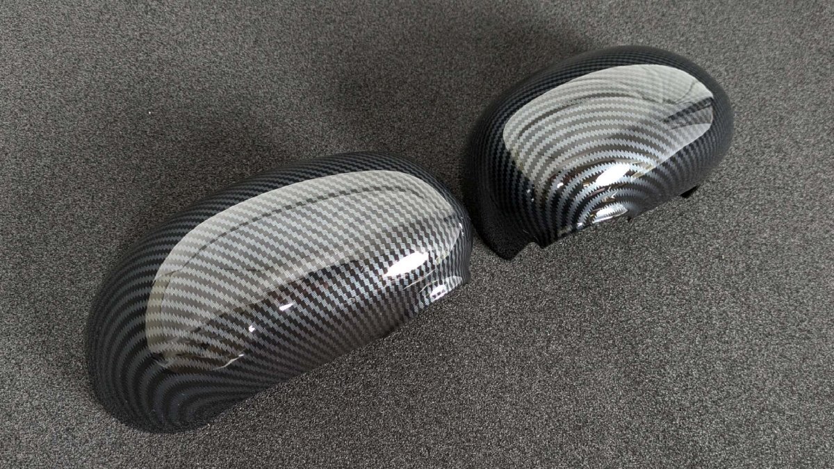 スポーティ全開♪ カーボン ルック ドアミラー カバー コペン LA400K ローブ エクスプレイ セロ クーペ S GRスポーツ拍卖