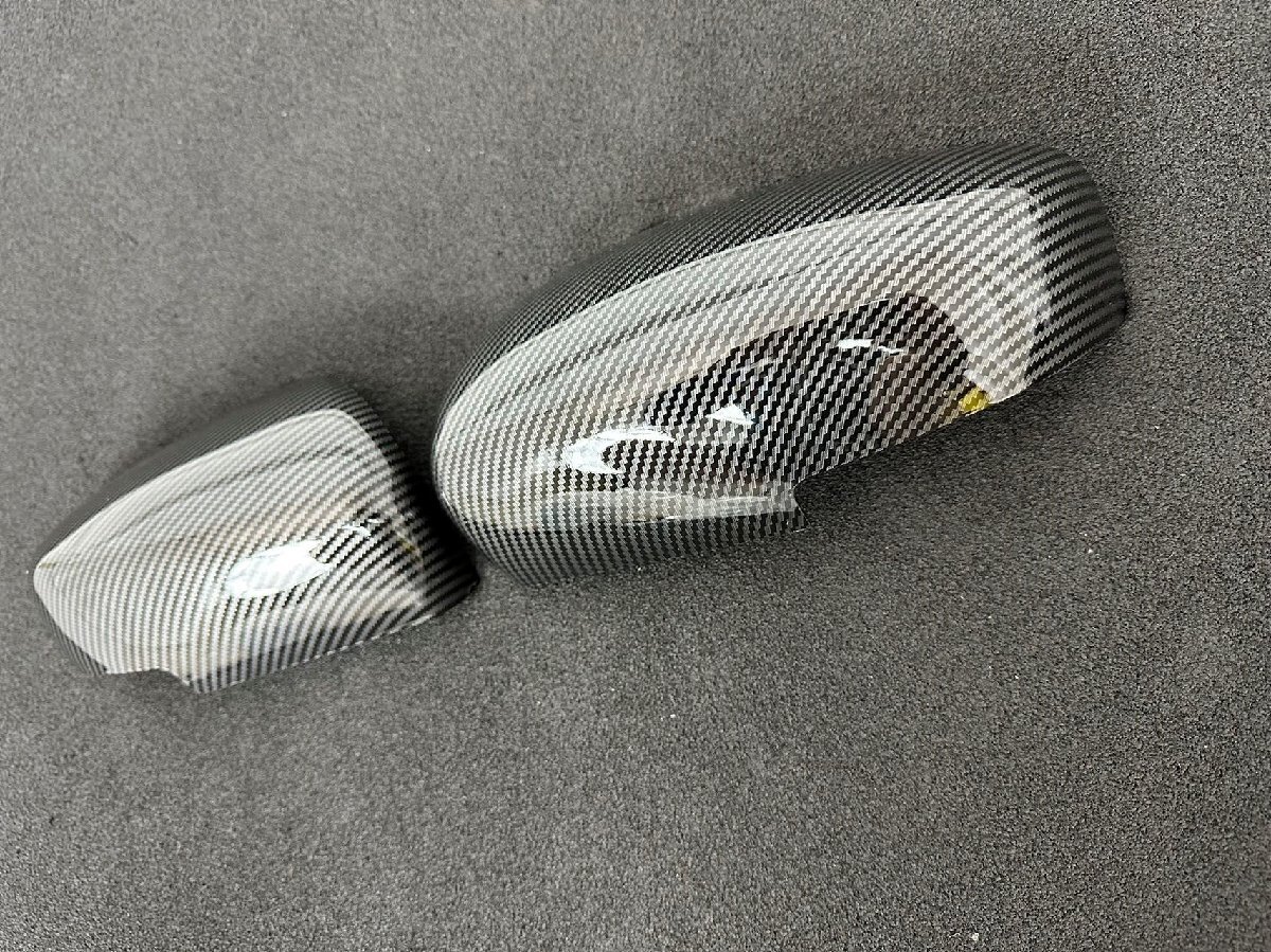 スポーティ全開♪ カーボン ルック ドアミラー キャロル HB36S GF GL GS GX ガーニッシュ拍卖