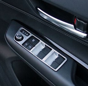 高品格♪ サテンシルバー ウインドウスイッチ パネル カバー ハリアー 80 系 MXUA80 MXUA85 S G Z レザーパッケージ拍卖